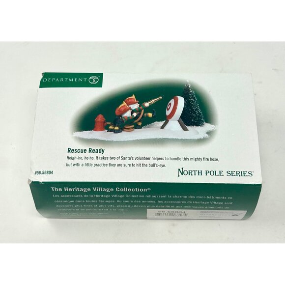 Department 56 North Pole Series "Rescue Ready" - Vintage - Picture 8 of 8